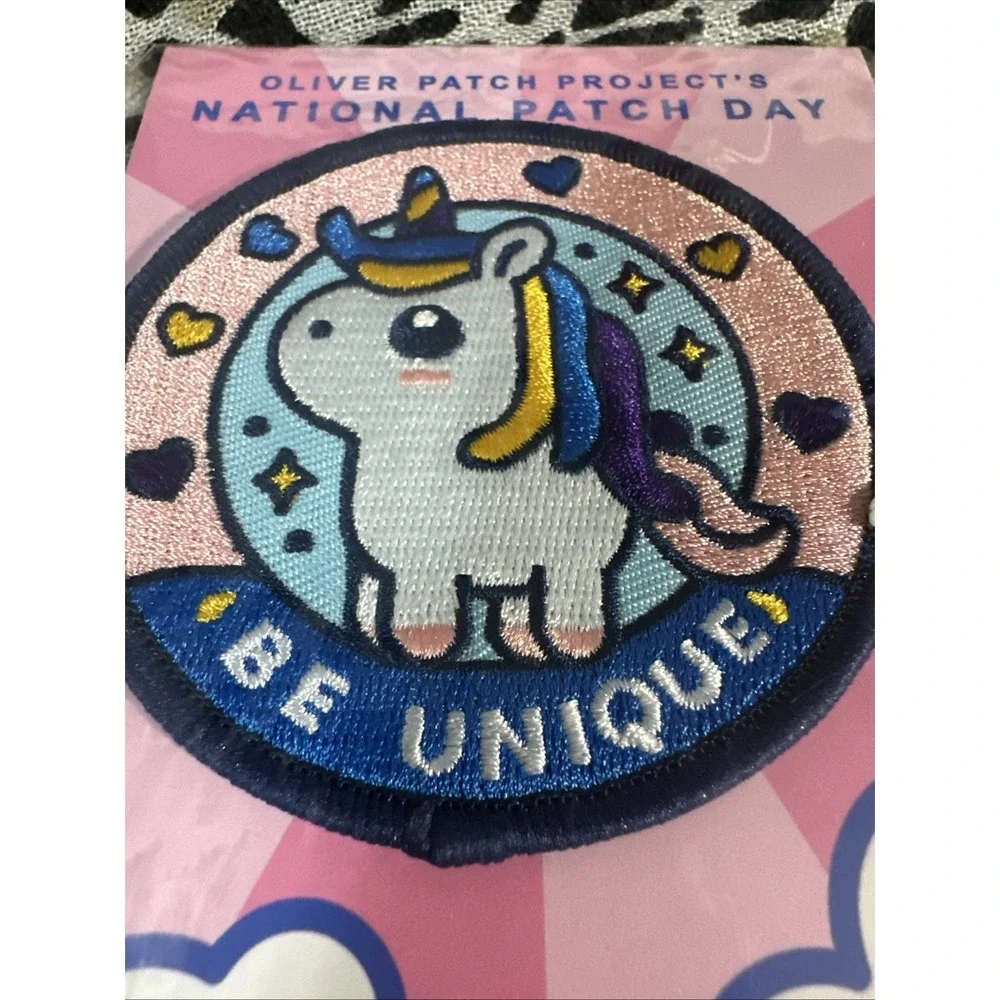 National Patch Day!  Be Unique, Oliver Patch Projects! NEW!